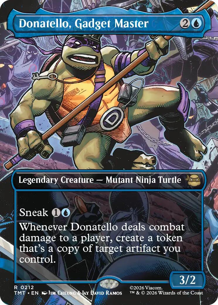 Donatello, Gadget Master (Borderless) [TMT - 212] - Shippin Texas