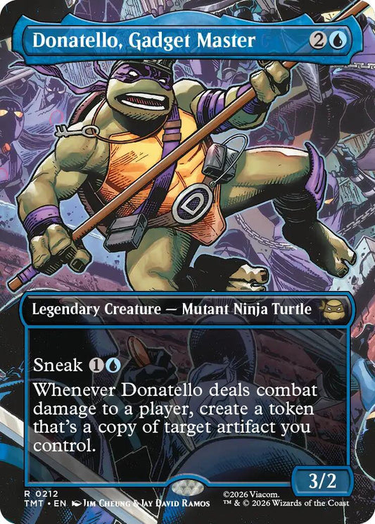 Donatello, Gadget Master (Borderless) [TMT - 212] - Shippin Texas