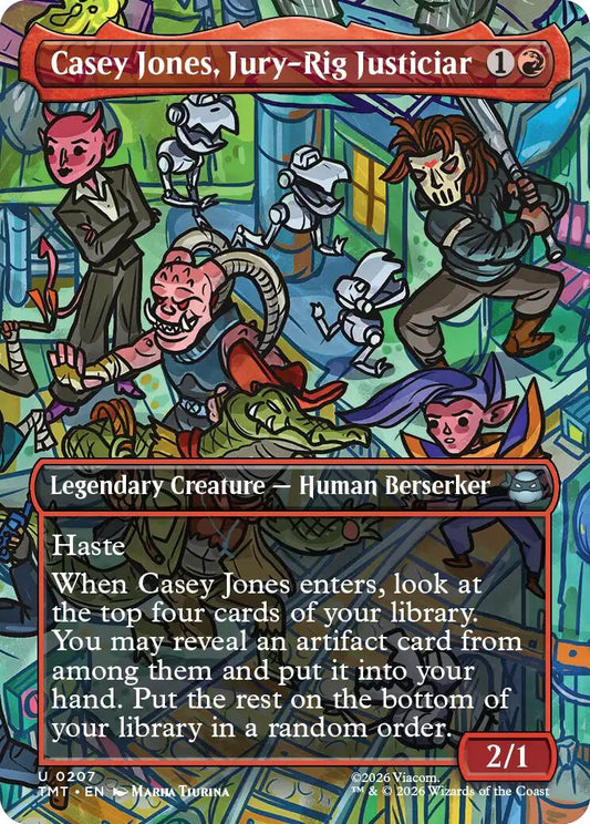 Casey Jones, Jury-Rig Justiciar (Borderless) [TMT - 207] - Shippin Texas