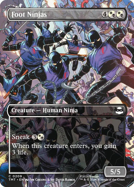 Foot Ninjas (Borderless) [TMT - 209] - Shippin Texas