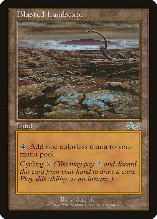 Blasted Landscape [USG - 319] - Shippin Texas