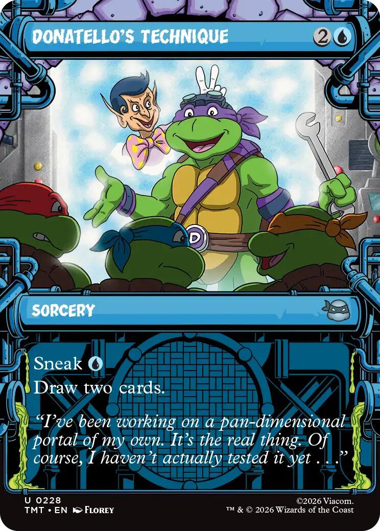 Donatello's Technique (Showcase) [TMT - 228] - Shippin Texas