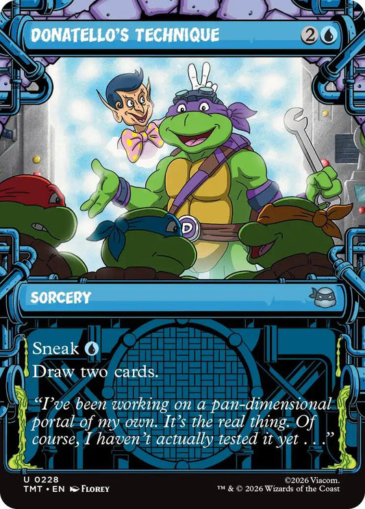 Donatello's Technique (Showcase) [TMT - 228] - Shippin Texas