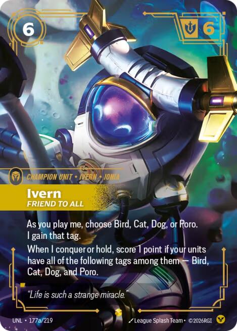 Ivern - Friend to All (Alternate Art) [UNL - 177a/219] - Shippin Texas