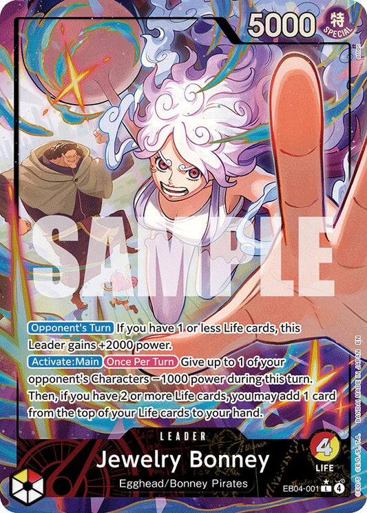 Jewelry Bonney (EB04-001) (Alternate Art) [OP15-EB04 - EB04-001] - Shippin Texas