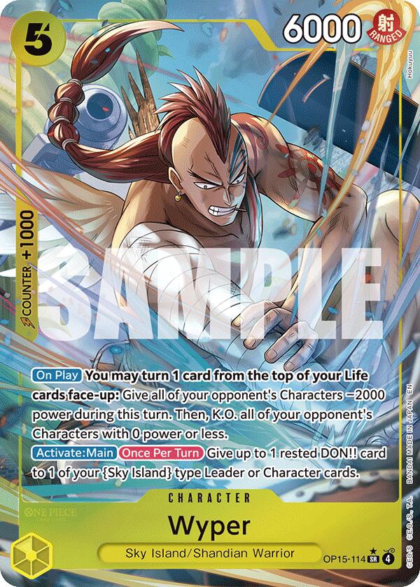 Wyper (Alternate Art) [OP15-EB04 - OP15-114] - Shippin Texas