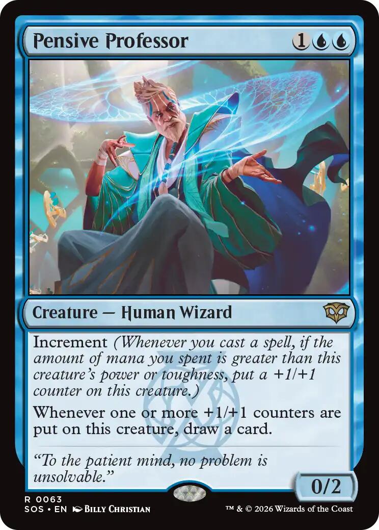Pensive Professor [SOS - 63] - Shippin Texas