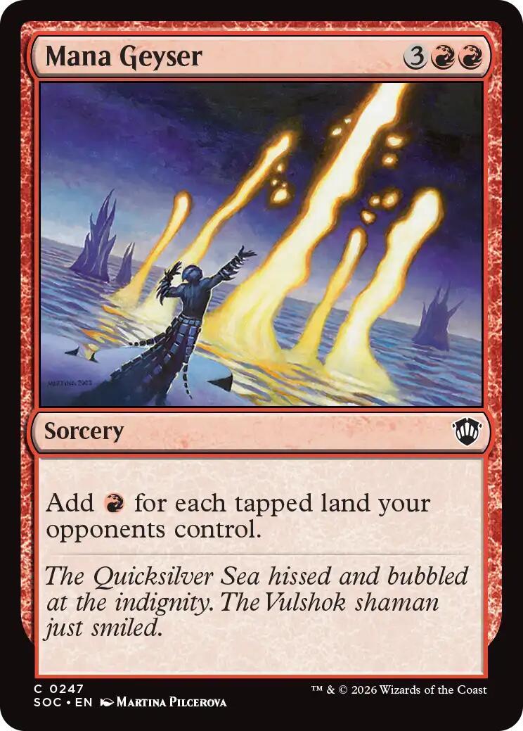 Mana Geyser [SOC - 247] - Shippin Texas