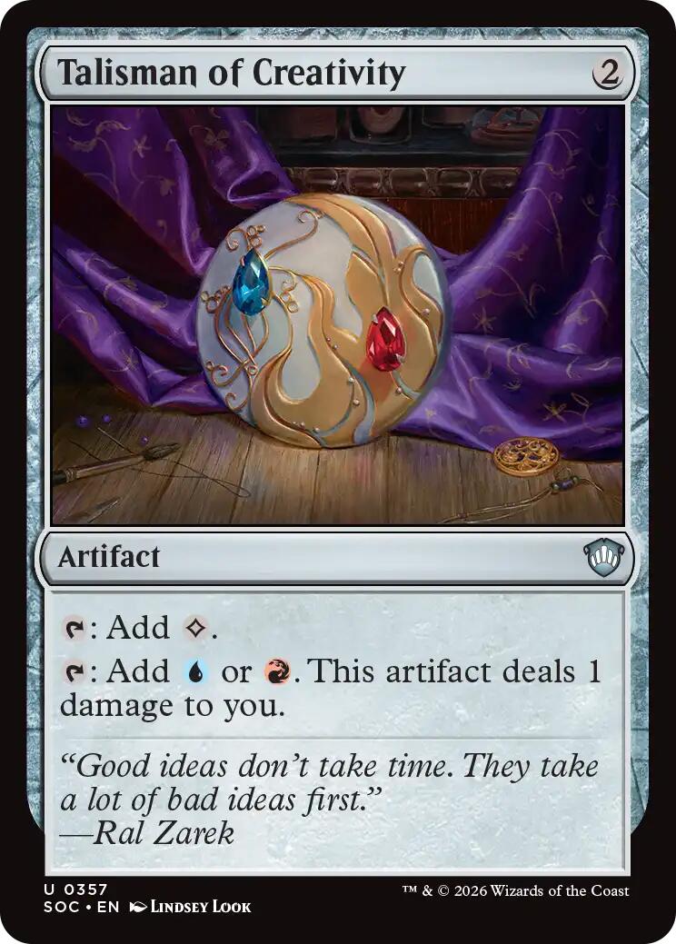 Talisman of Creativity [SOC - 357] - Shippin Texas
