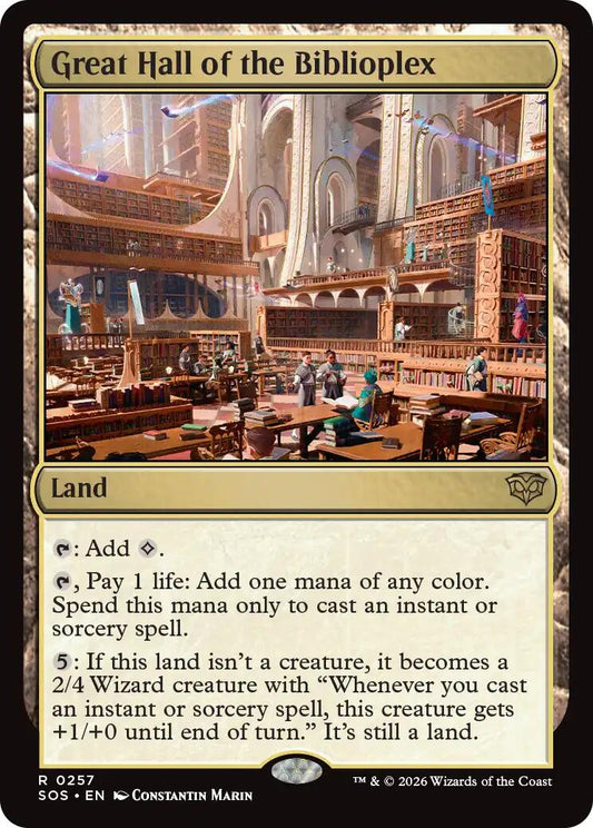 Great Hall of the Biblioplex [SOS - 257] - Shippin Texas