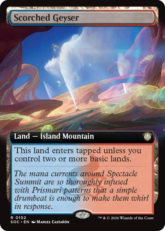 Scorched Geyser (Extended Art)