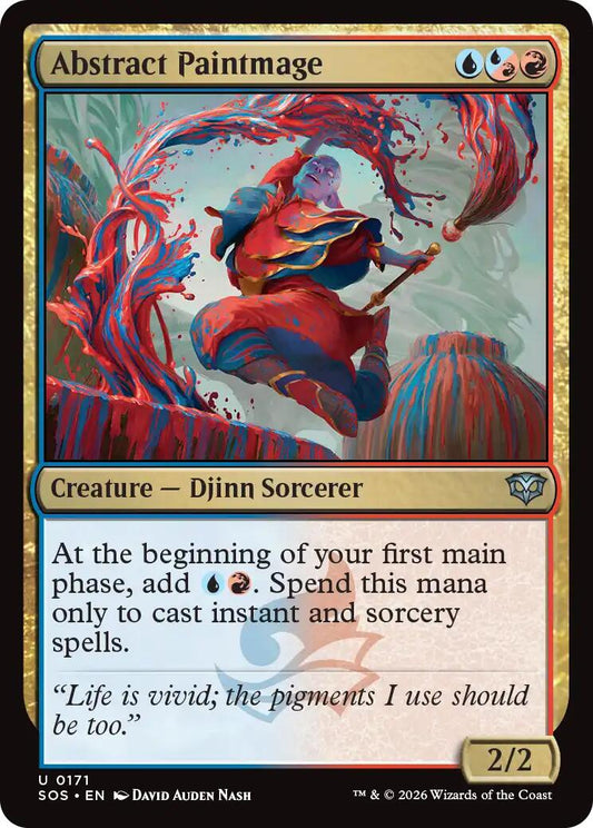 Abstract Paintmage [SOS - 171] - Shippin Texas