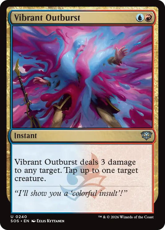 Vibrant Outburst [SOS - 240] - Shippin Texas