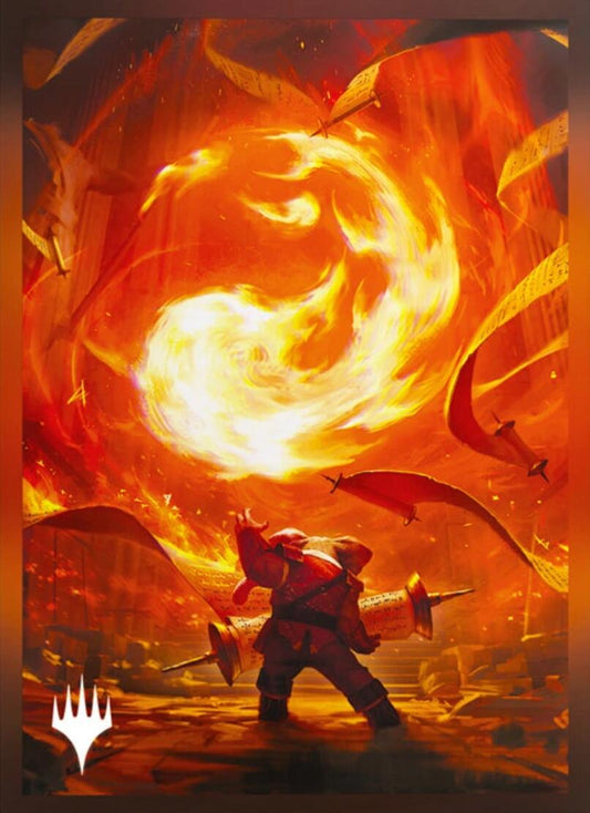 Magic: The Gathering Secrets of Strixhaven Premium Art Sleeves - Mountain