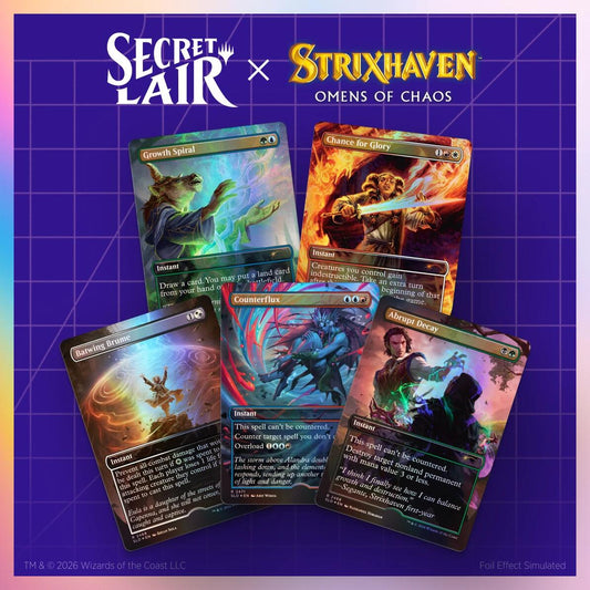 Secret Lair Drop: Omens of Chaos - Traditional Foil Edition [SLD] - Shippin Texas