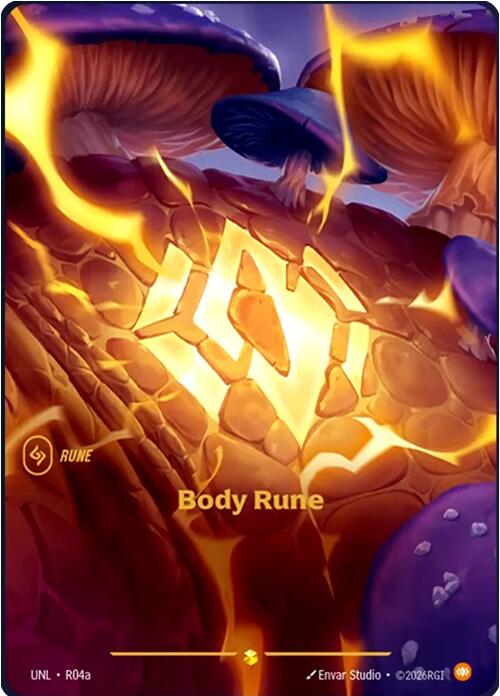 Body Rune (R04a) [UNL - R04a] - Shippin Texas