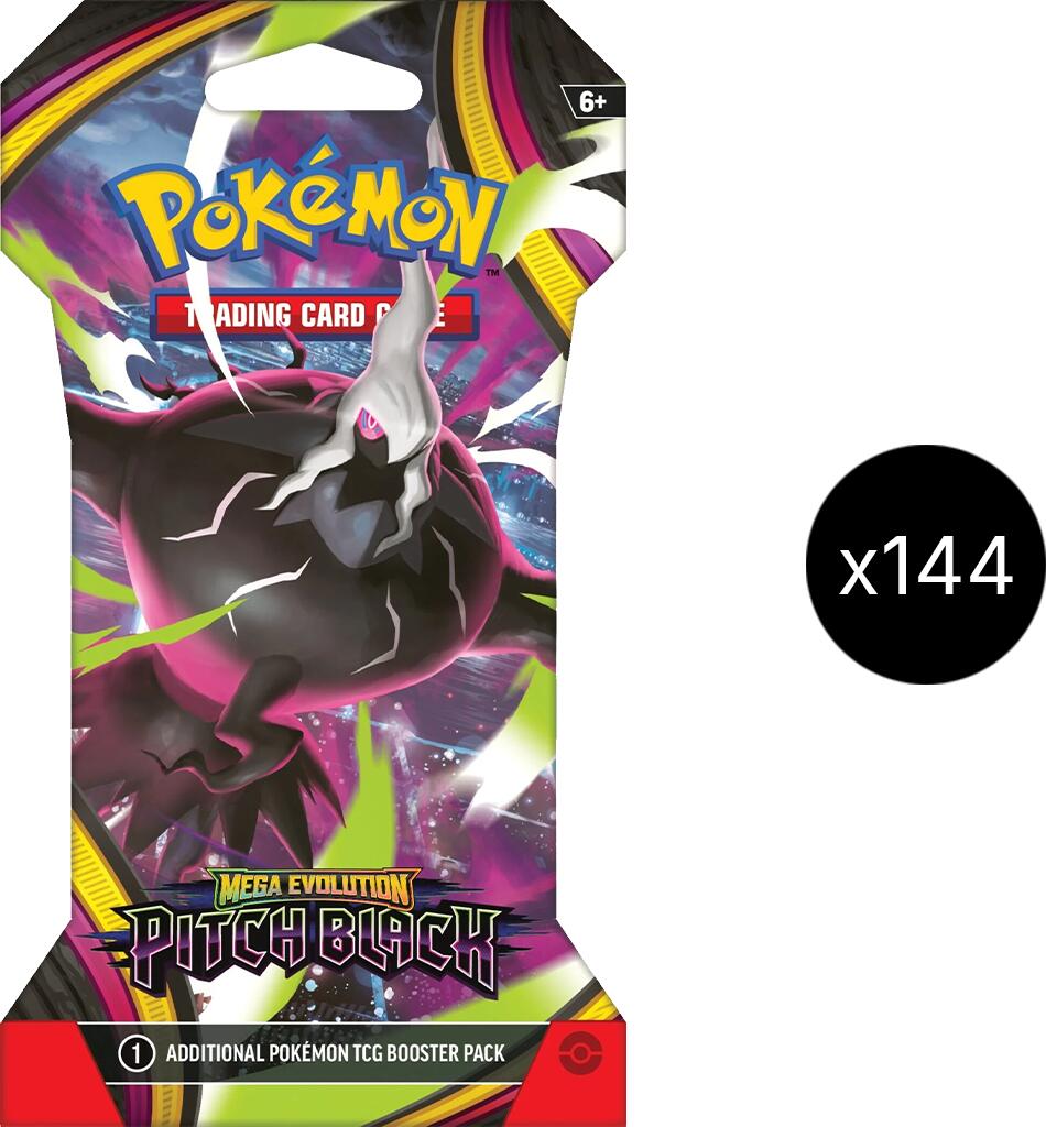 Pitch Black Sleeved Booster Case [PBL] - Shippin Texas