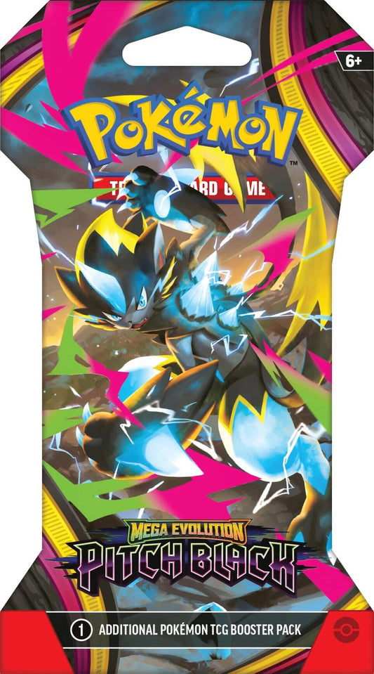 Pitch Black Sleeved Booster Pack