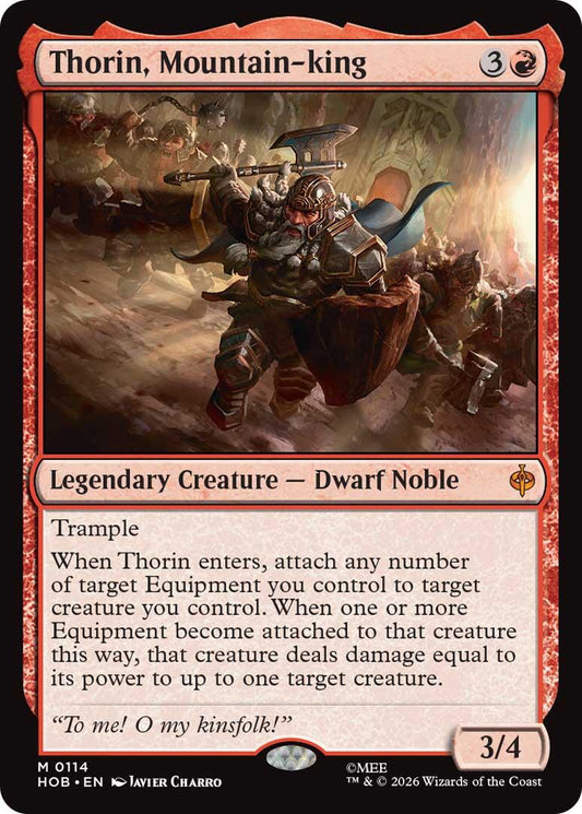 Thorin, Mountain-king [HOB - 114] - Shippin Texas