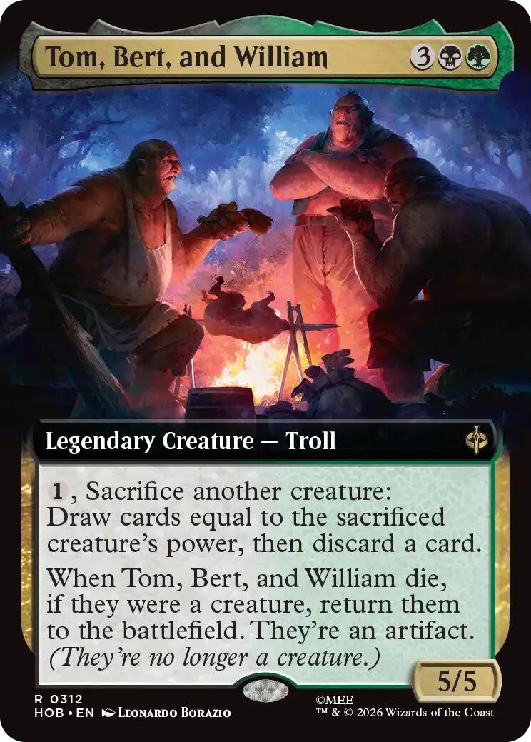 (Preorder) Tom, Bert, and William (Extended Art) [HOB - 312] - Shippin Texas