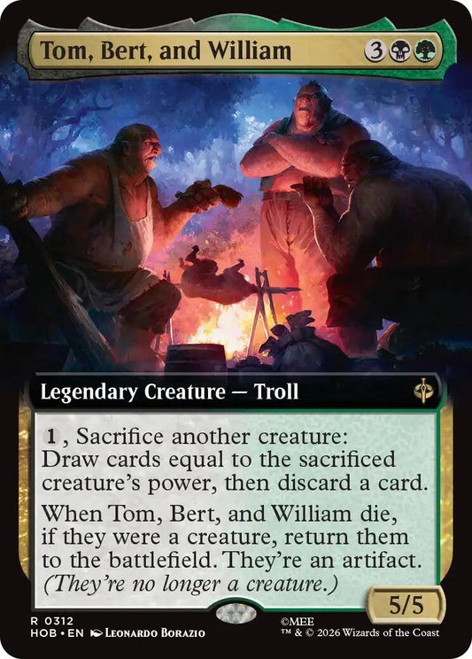 (Preorder) Tom, Bert, and William (Extended Art) [HOB - 312] - Shippin Texas