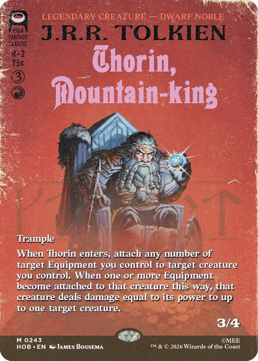 Thorin, Mountain-king (Borderless) [HOB - 243] - Shippin Texas