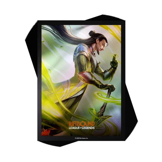 Riftbound: League of Legends Sleeves - Master Yi, Wuju Master - Shippin Texas