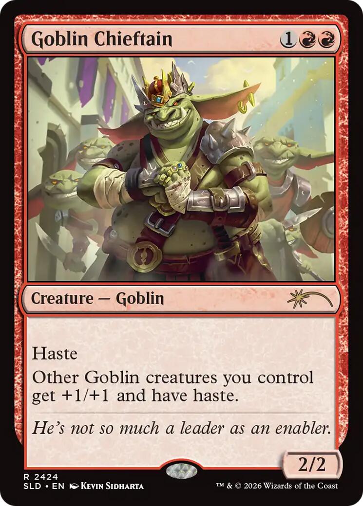 Goblin Chieftain (2424) [SLD] - Shippin Texas
