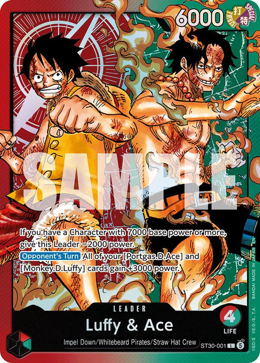 Luffy & Ace [ST-30 - ST30-001] - Shippin Texas