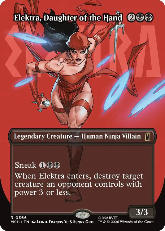 Elektra, Daughter of the Hand (Borderless) (0366)