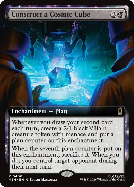 Construct a Cosmic Cube (Extended Art)