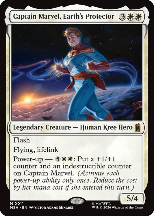 Captain Marvel, Earth's Protector