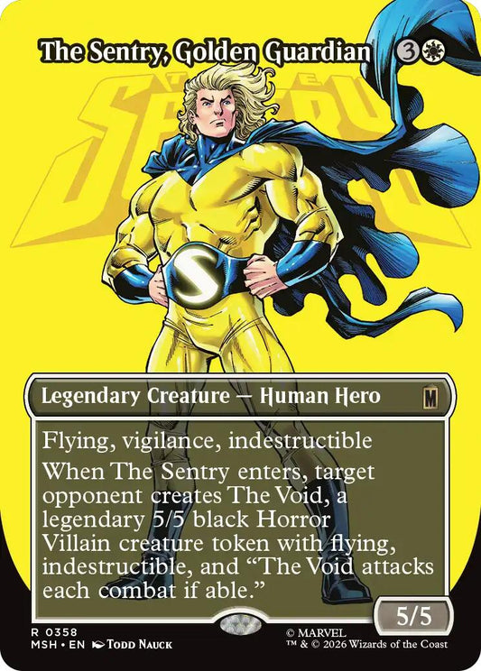 The Sentry, Golden Guardian (Borderless) [MSH - 358] - Shippin Texas