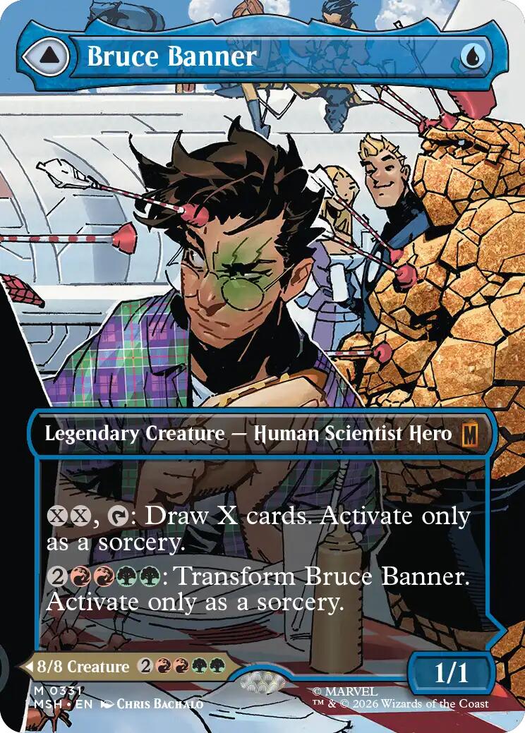 Bruce Banner (Borderless) (0331) [MSH - 331] - Shippin Texas