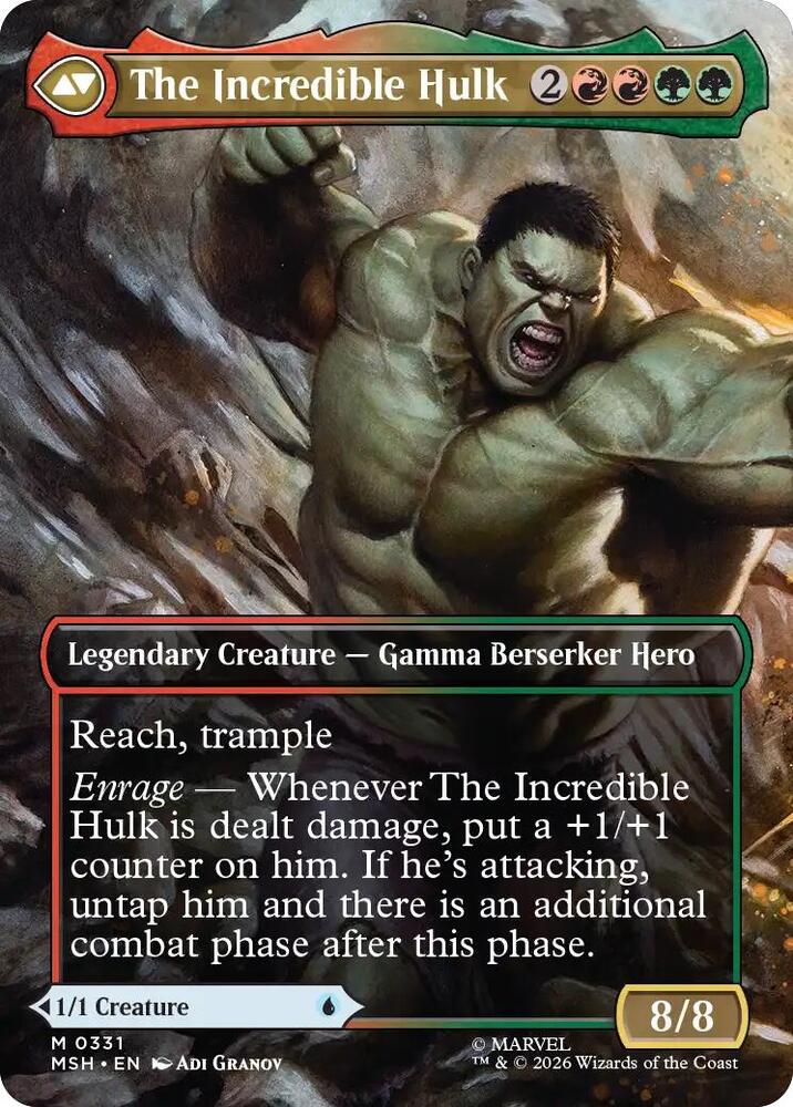 Bruce Banner (Borderless) (0331) [MSH - 331] - Shippin Texas