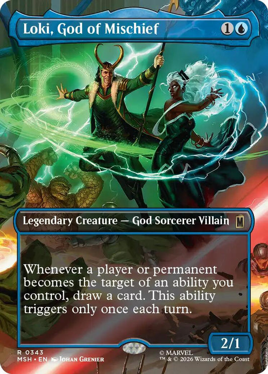 Loki, God of Mischief (Borderless)