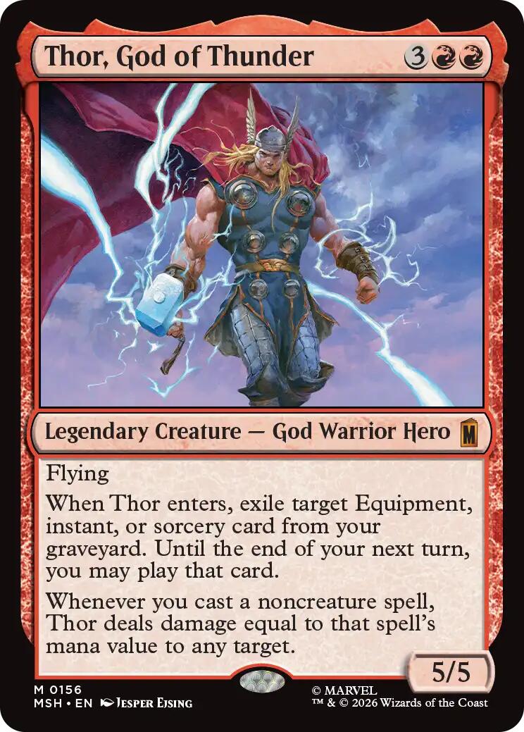 Thor, God of Thunder [MSH - 156] - Shippin Texas