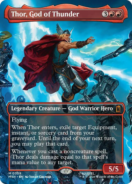 Thor, God of Thunder (Borderless) (0338)