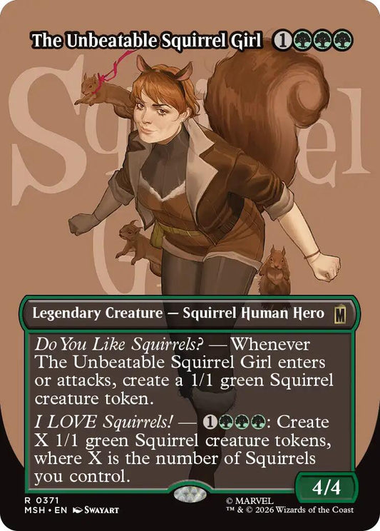 The Unbeatable Squirrel Girl (Borderless)