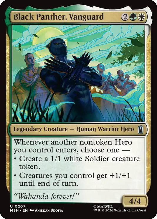 Black Panther, Vanguard [MSH - 207] - Shippin Texas