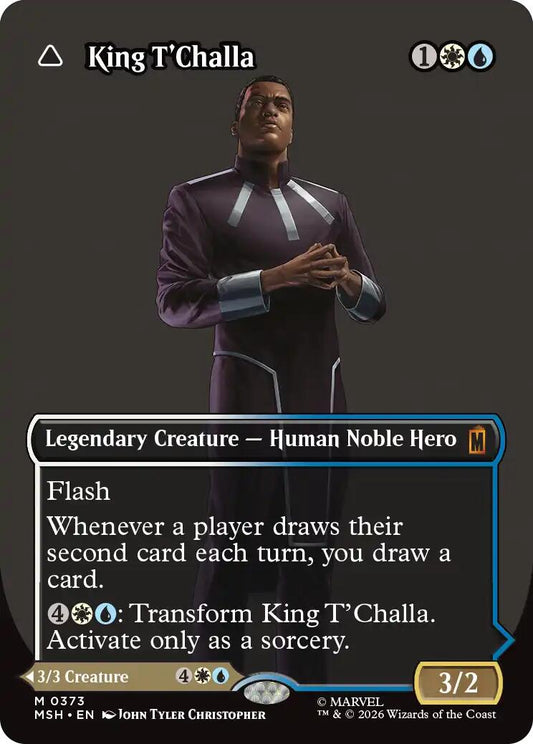 King T'Challa (Borderless) (0373) [MSH - 373] - Shippin Texas
