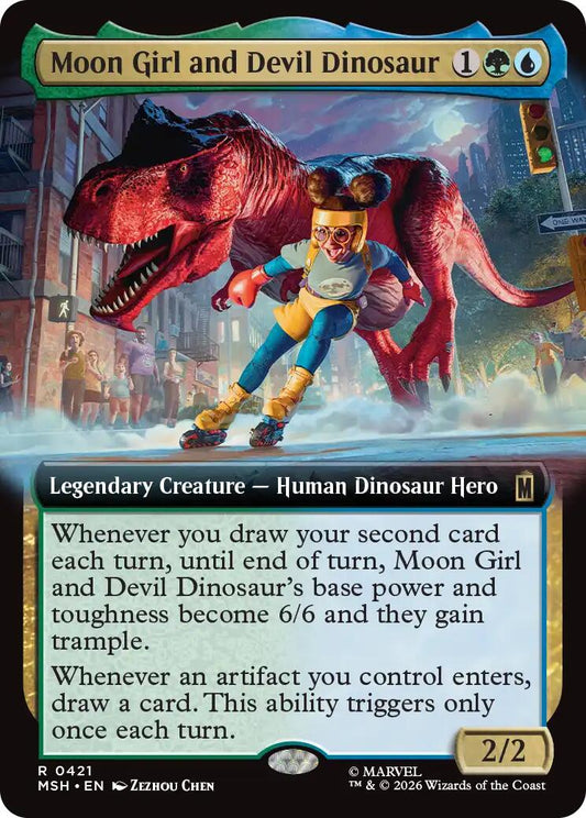 Moon Girl and Devil Dinosaur (Extended Art)