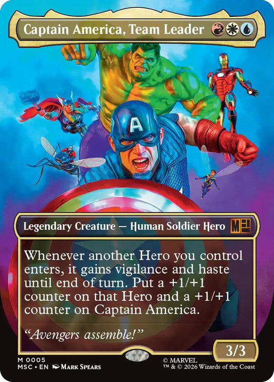 Captain America, Team Leader (Borderless)