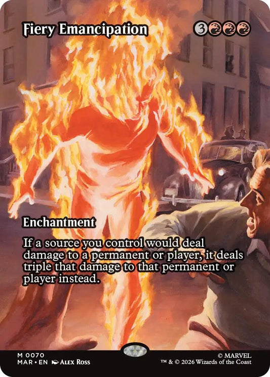 Fiery Emancipation (Borderless)
