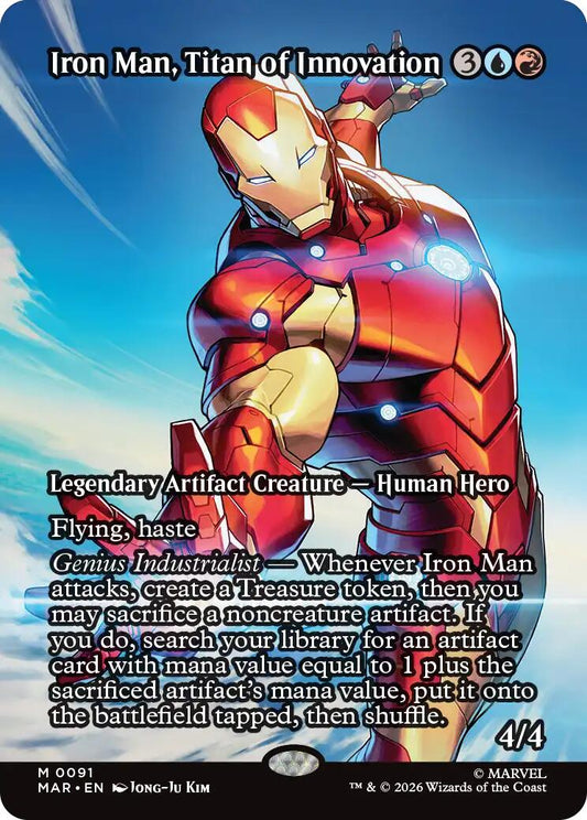 Iron Man, Titan of Innovation (Borderless) [MAR - 91] - Shippin Texas