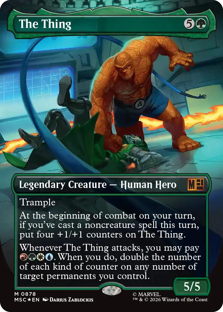 The Thing (Borderless) (Surge Foil)