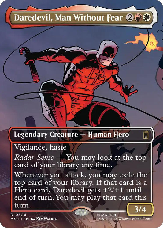 Daredevil, Man Without Fear (Borderless) (0324)