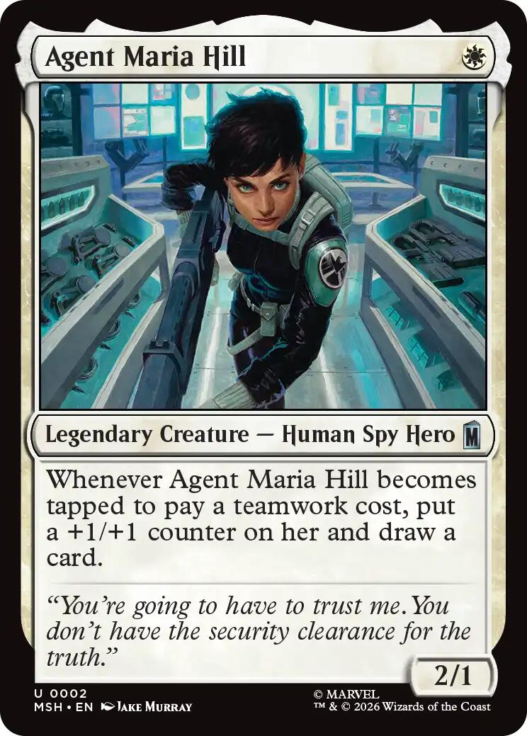 Agent Maria Hill [MSH - 2] - Shippin Texas