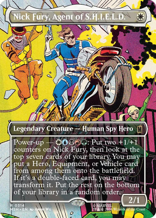 Nick Fury, Agent of S.H.I.E.L.D. (Borderless) (0314)