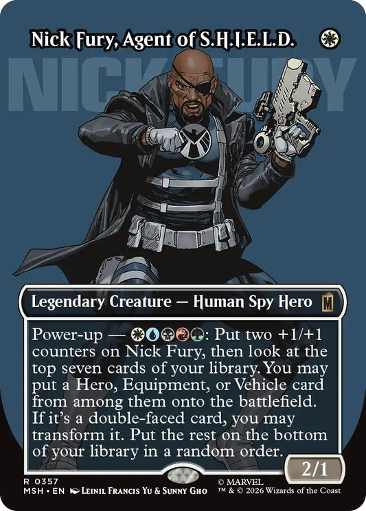 Nick Fury, Agent of S.H.I.E.L.D. (Borderless) (0357)